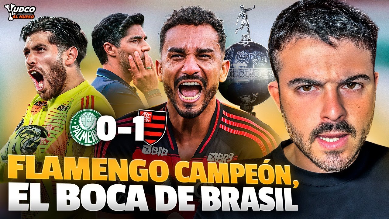 ¡FLAMENGO CAMPEÓN DE LA COPA LIBERTADORES! 🏆 GANÓ 1-0 a Palmeiras y los ARGENTINOS la miramos por TV