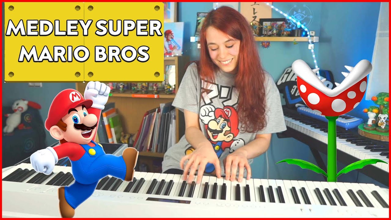 Evolution of Super Mario Bros Main Themes - Piano Medley (Mario Day & 35th anniversary)