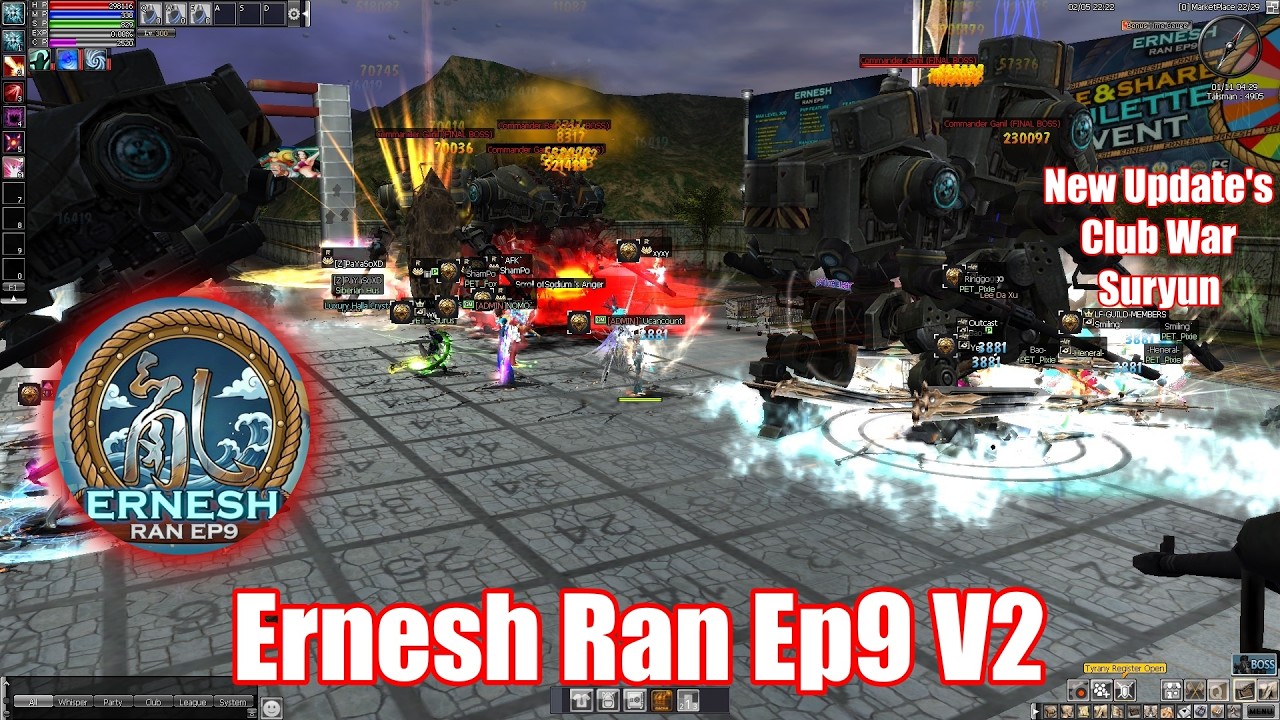 Ernesh Ran Ep9 V2 | Part 3 Review | Club War, Suryun