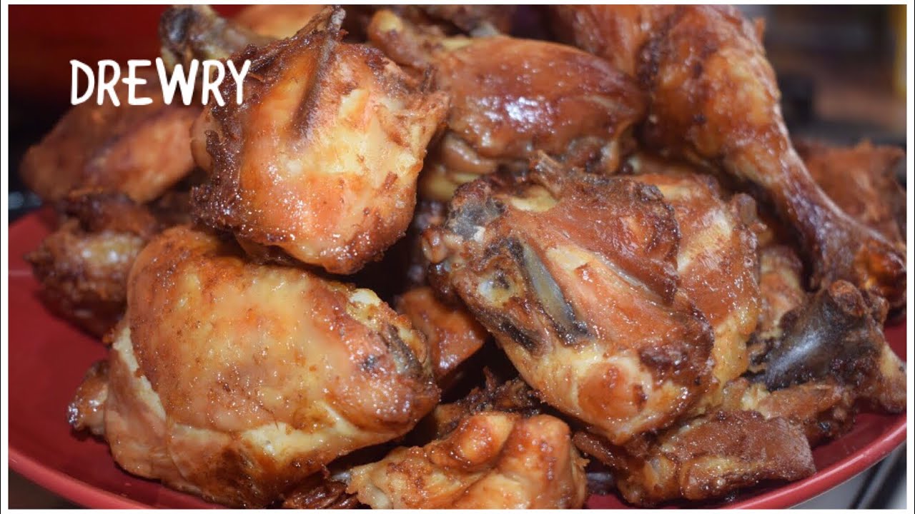 THE BEST GHANA FRIED CHICKEN RECIPE/AUTHENTIC