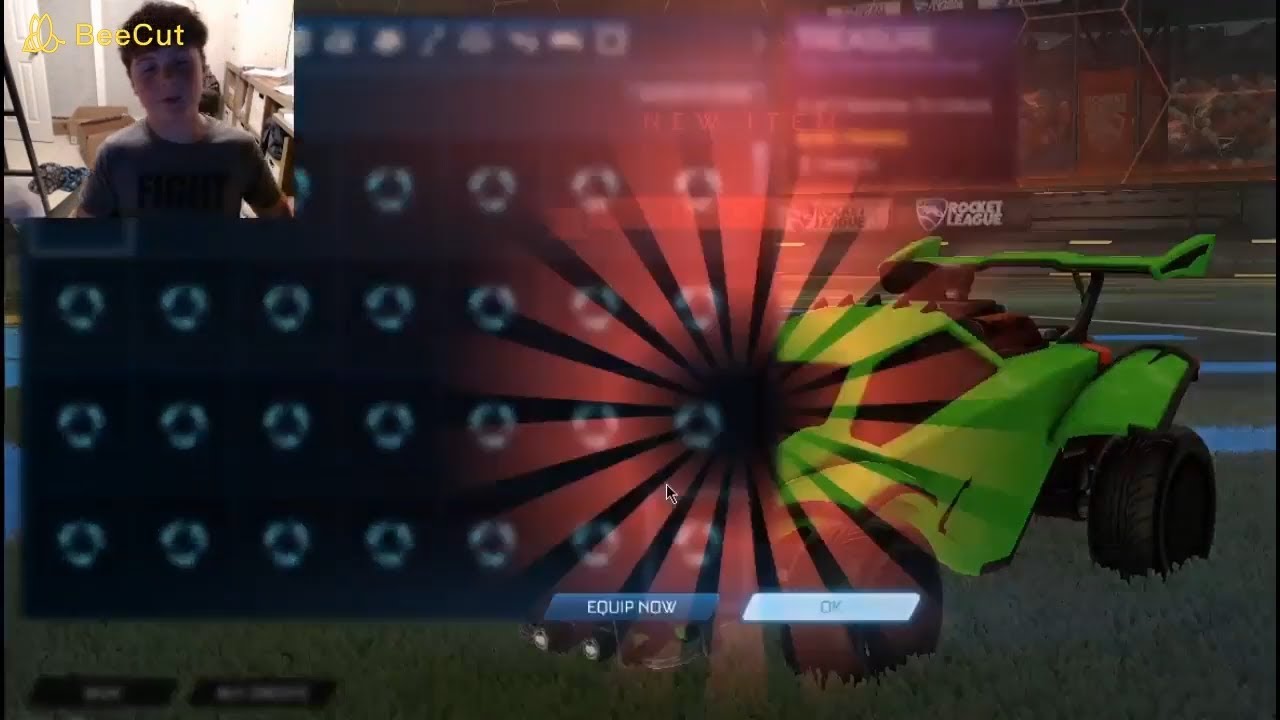 Doing a NCVR Tradeup in ROCKET LEAGUE!!