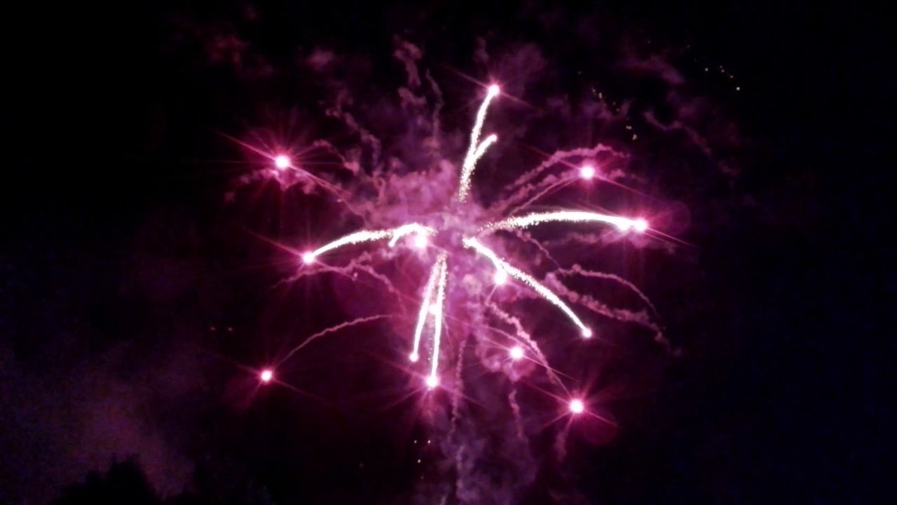Fuegos Artificiales Parque Berlín Chamartín 2018.