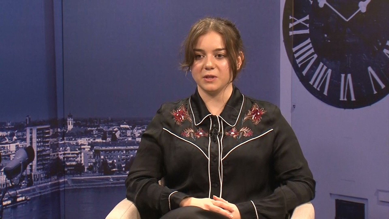 Közügyek ( Pannon RTV) - Nagy Emma, a Vajdasági Magyar Diákszövetség elnöke