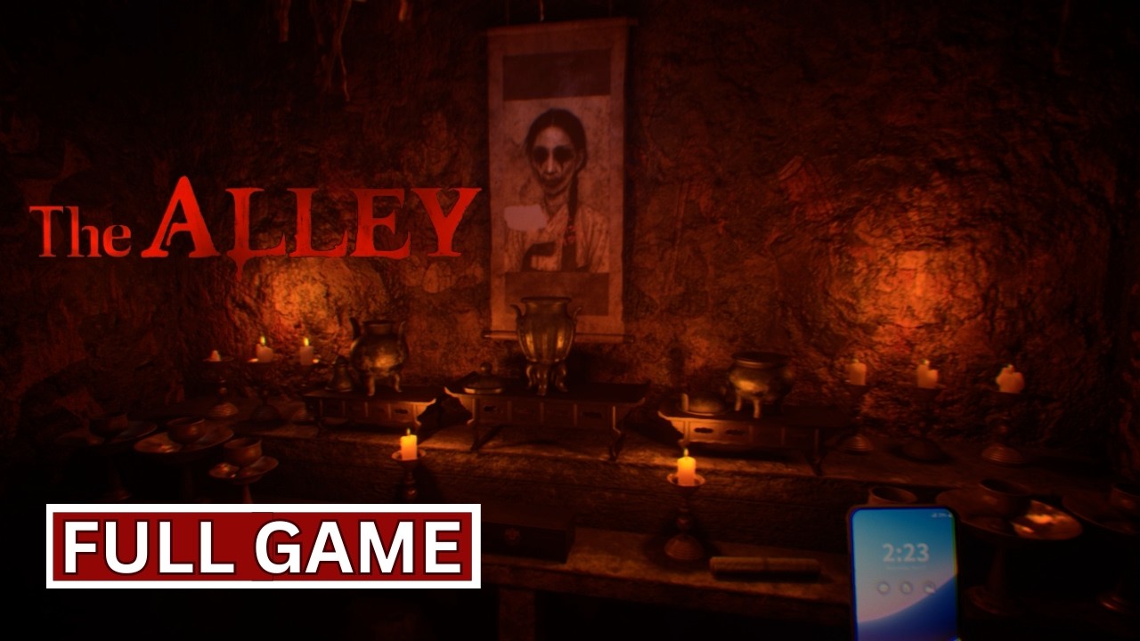 The Alley - Psychological Horror | Full Game | Walkthrough Gameplay No Commentary