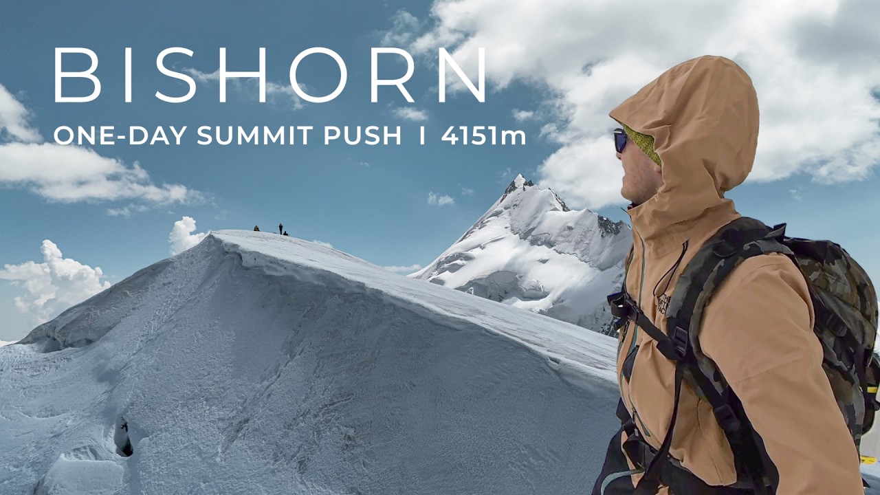 One-Day Push to Bishorn - 4151m | Final Preparation for Mont Blanc