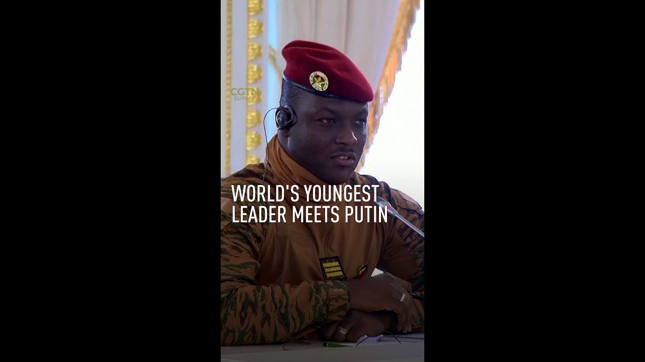 The world's youngest leader meets Putin