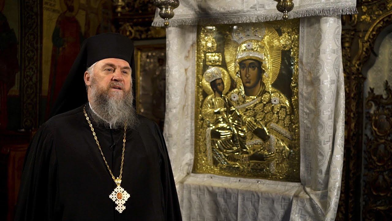 Icoana Maicii Domnului cu trei mâini de la Mănăstirea Neamţ