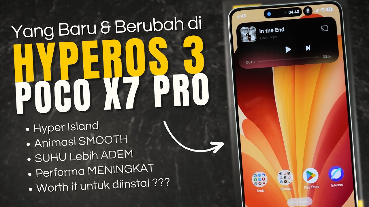HyperOS 3 Poco X7 Pro: Performa Meningkat, Suhu Semakin Dingin, Worth it Untuk Diinstal?