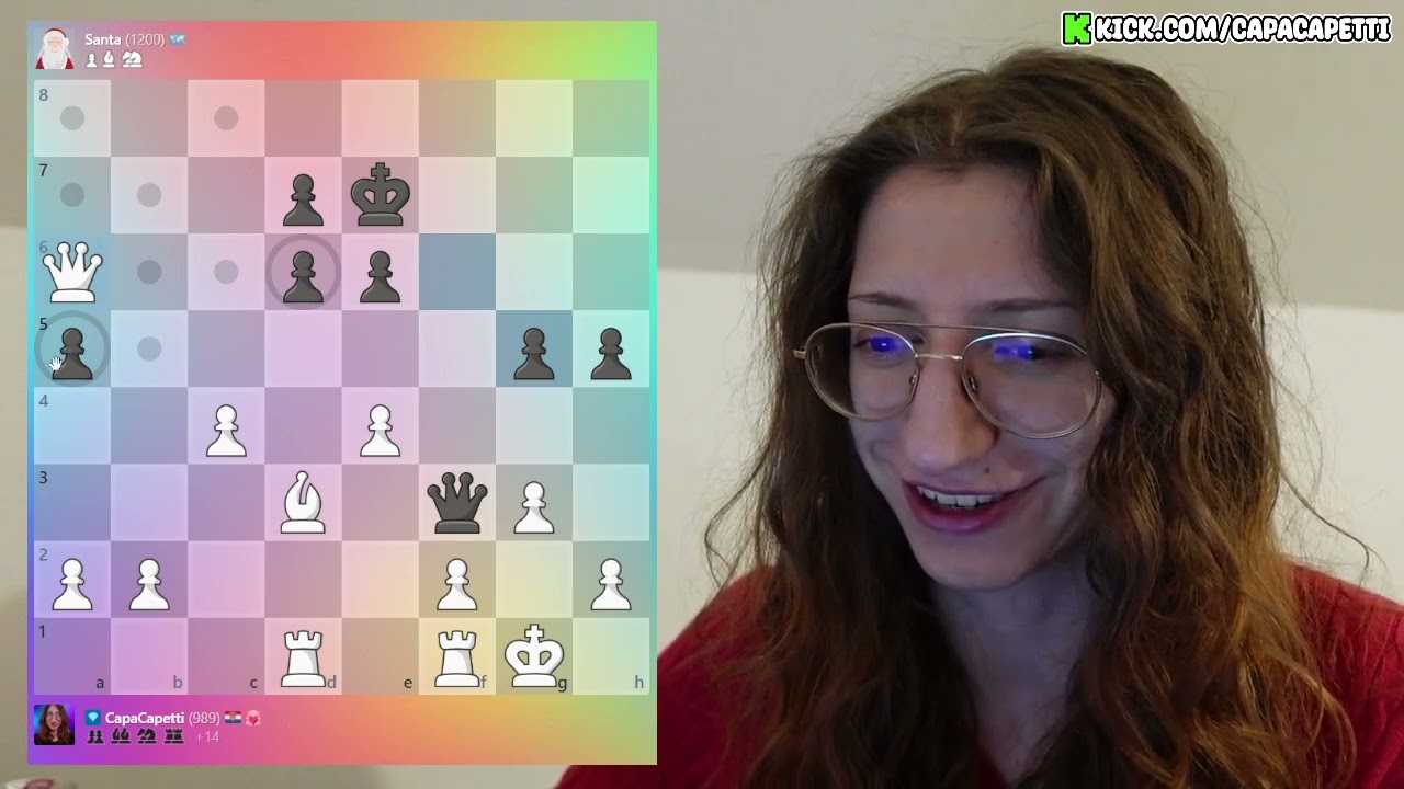 Crushing Santa Bot on Chess.com