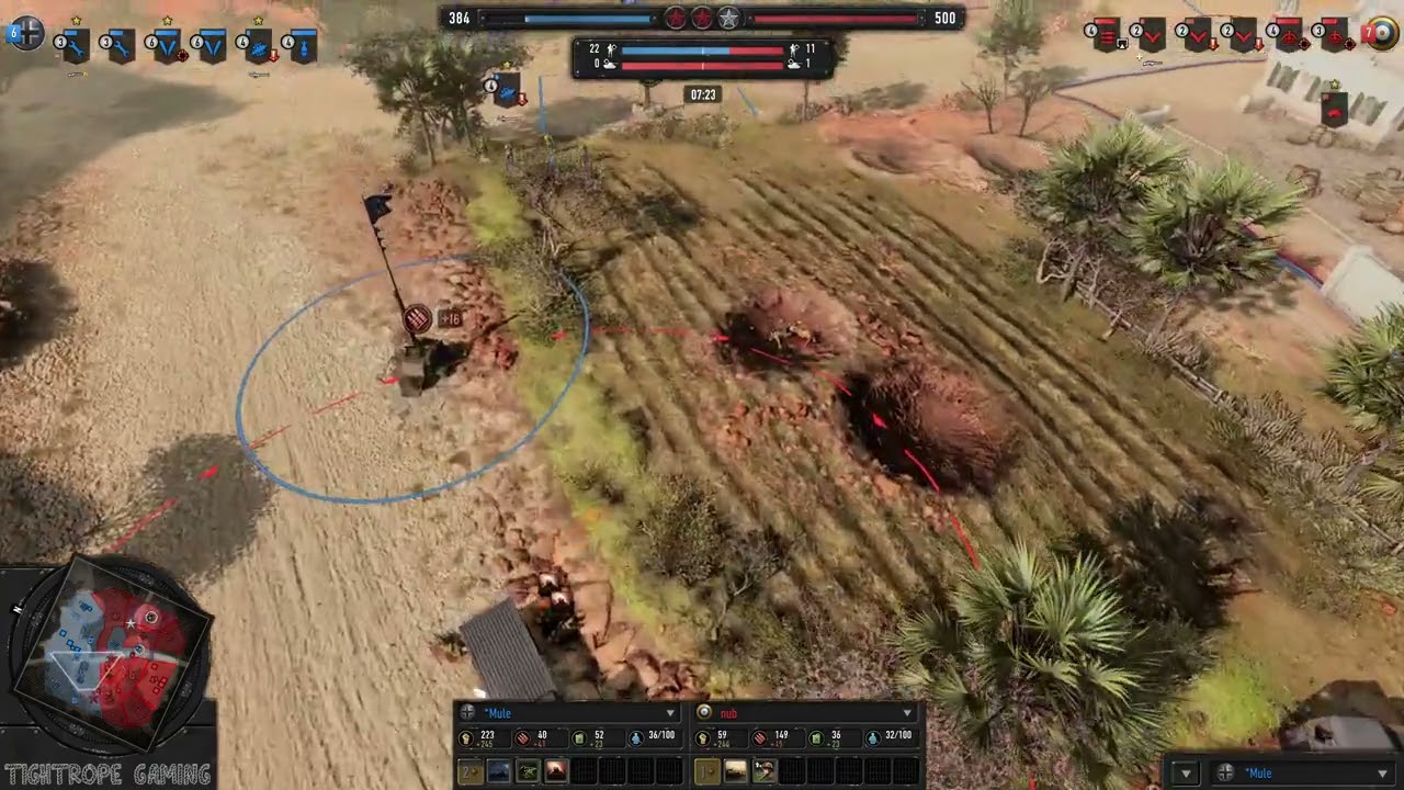 COH3 1v1 *Mule (WM) vs nub (UK)