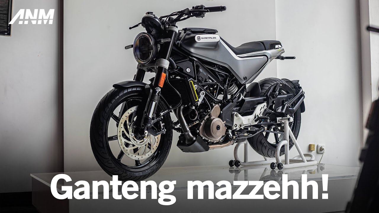 Lupakan Honda CB Neo Sport Cafe! HUSQVARNA Svartpilen 250 lebih keren!!