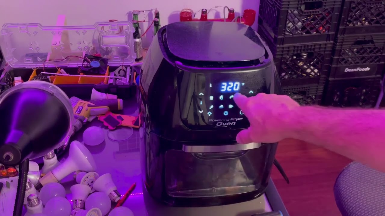 Como reparar una Power Air Fryer Oven (freidora de aire) o ( de alimentos )
