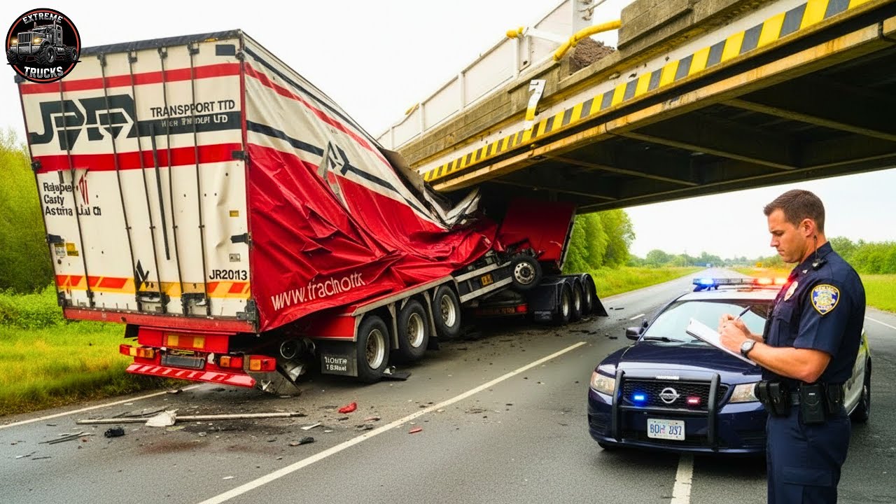 Idiots In Trucks Will Shock You: And Their Ridiculous Maneuvers Are Unbelievable #17