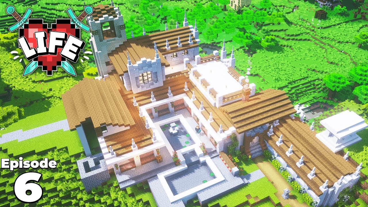X Life : Ep 6 : Hero of the VILLAge & Base Expansion! Minecraft Survival Let's Play