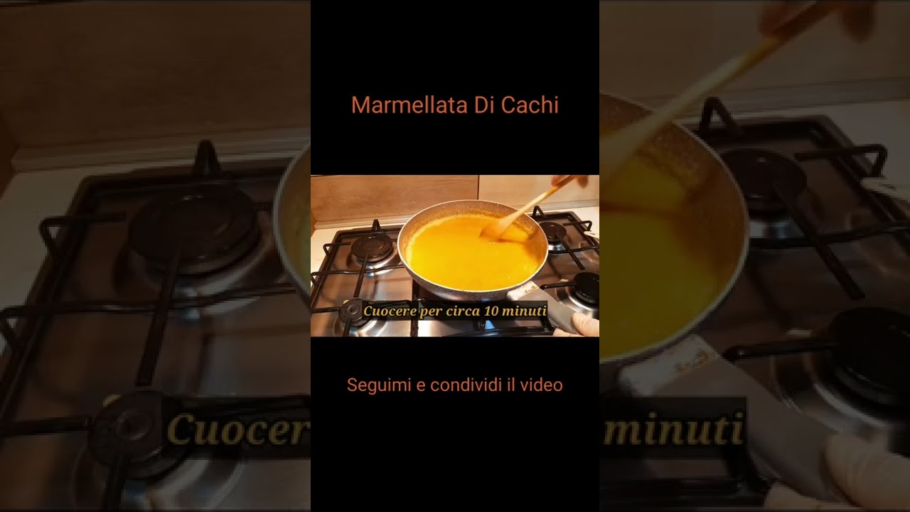 Marmellata di cachi fatta in casa