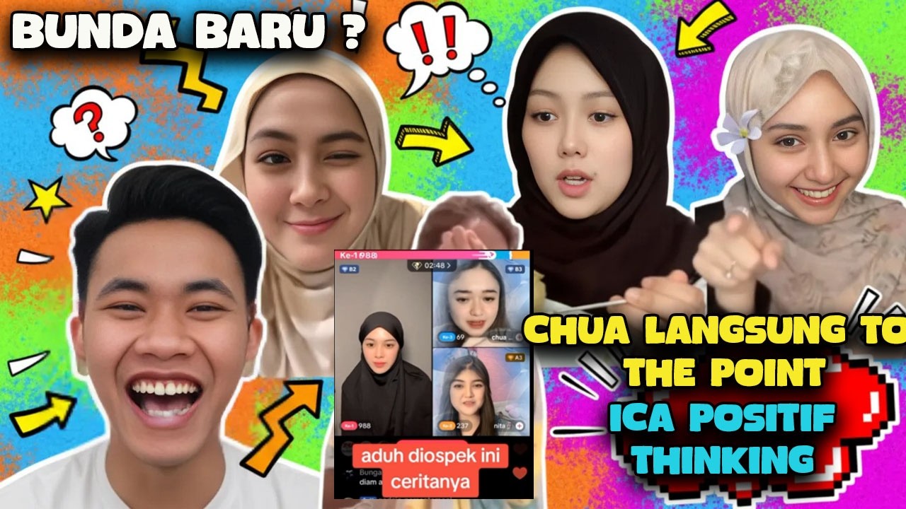 RESPON CHUA LANGSUNG BIKIN GEGER ! ICA NYADAR KALAU MEMEY LAGI PDKT SAMA IYUN