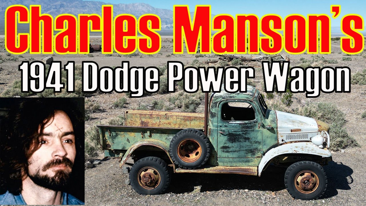 Charles Manson's 1941 Dodge Power Wagon