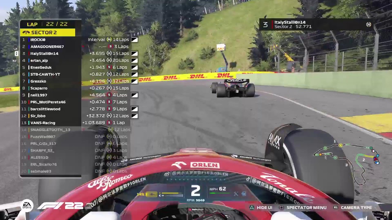 F1 Pro Racing League SE1Div2 Round 7 Belgium 🇧🇪 ⚠️🔴No Assists🔴⚠️