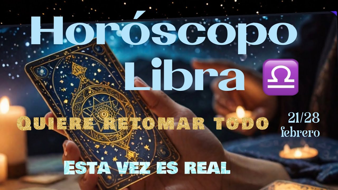 Libra ♎ Vuelve decidido a retomar los planes contigo😱🥰