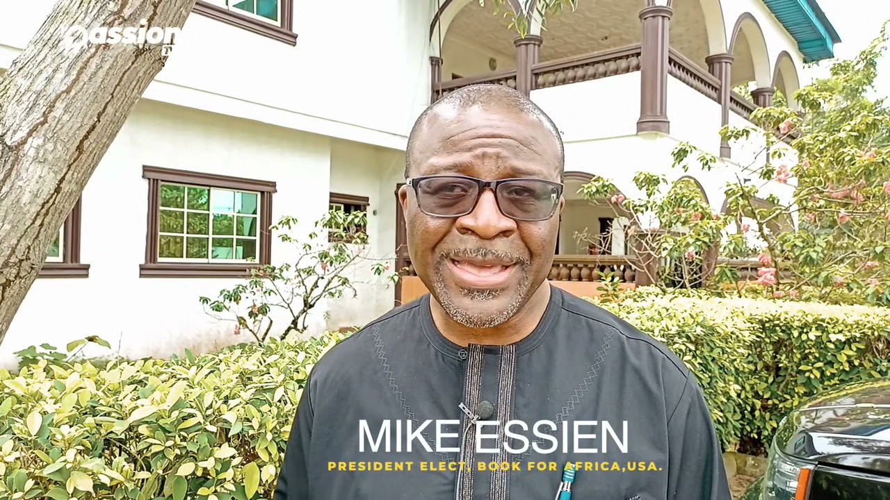 a visit to TOPFAITH SCHOOLS by Mike Essien, President Elect of Books For Africa, USA.