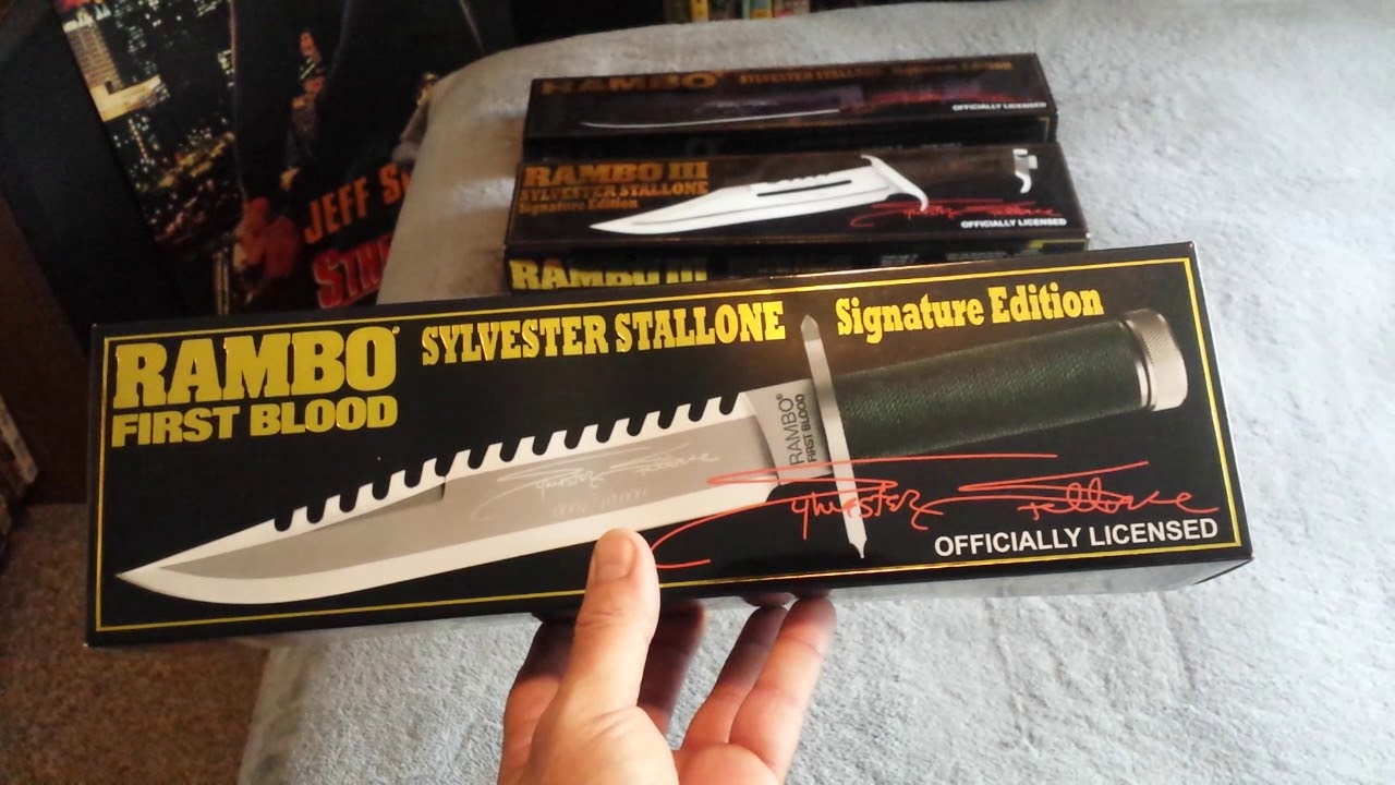 09-Rambo: Master Cutlery 'MASTERPIECE' Knife Collection 2018'..