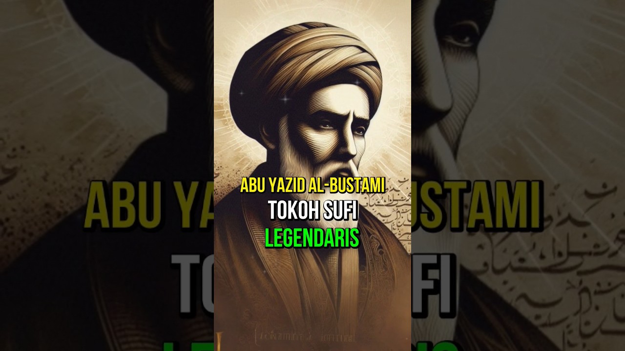 Abu Yazid Al-Bustami, Tokoh Sufi Legendaris #shorts