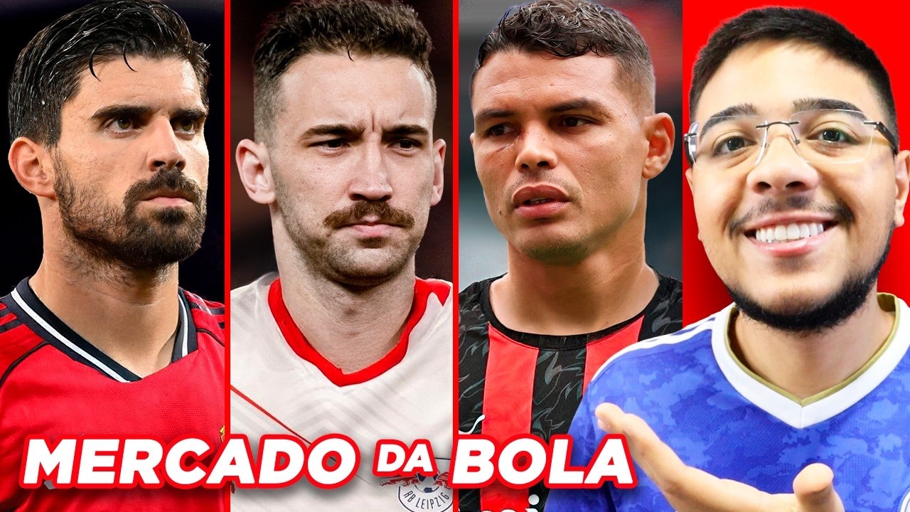L&Eacute;O ORTIZ E+3 FORA DO FLAMENGO│MILAN ABRE AS PORTAS PARA THIAGO SILVA e+ - Mercado da Bola 2025