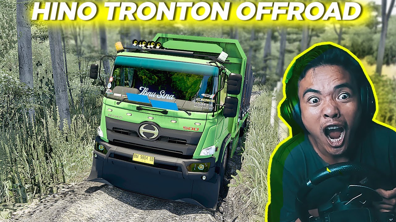 JALAN PALING BERESIKO! TRUK HINO TRONTON PENUH DENGAN KAYU! - ETS2