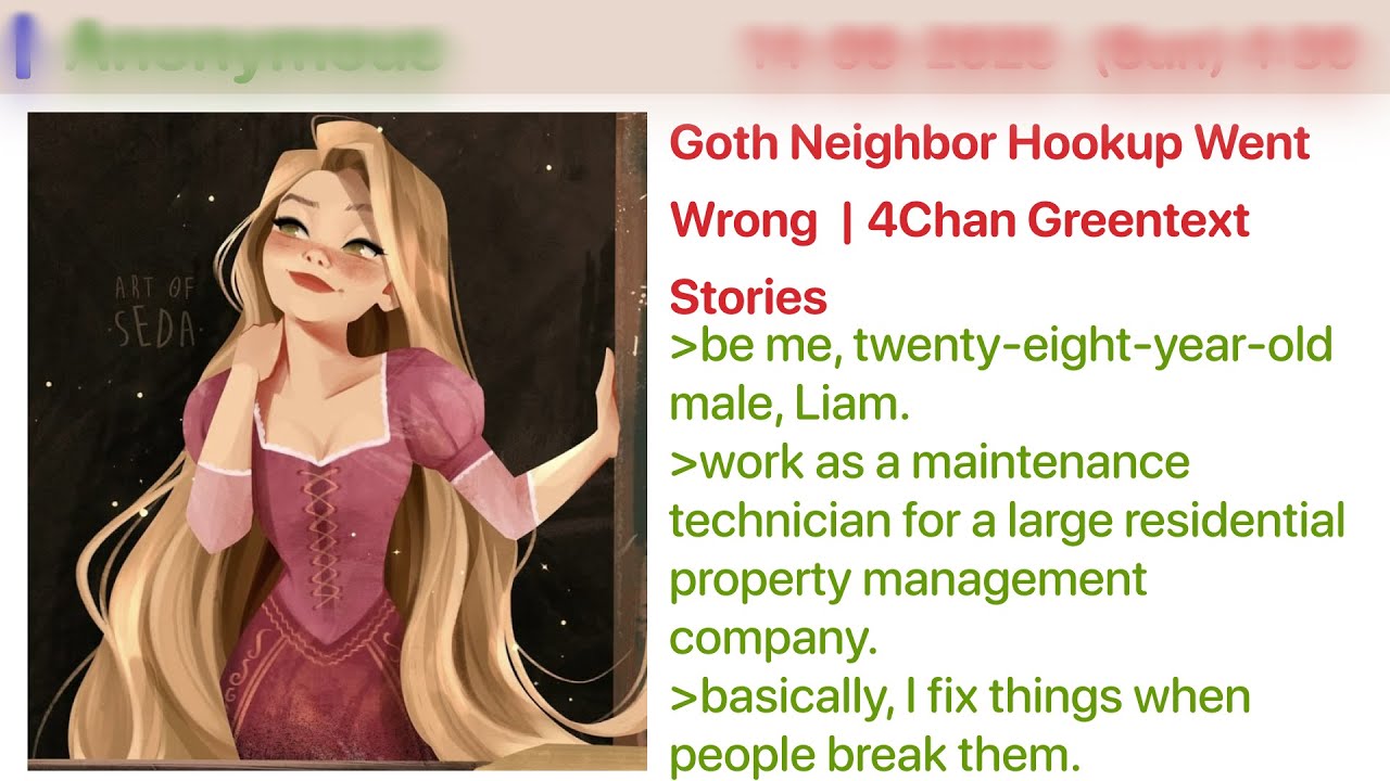 Goth Neighbor Hookup Went Wrong   4Chan Greentext Stories