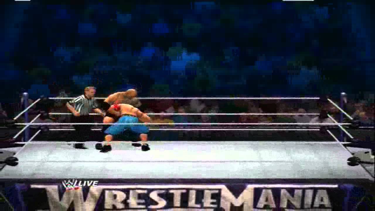 WWE '12 ONLINE (ROCK vs. CENA)
