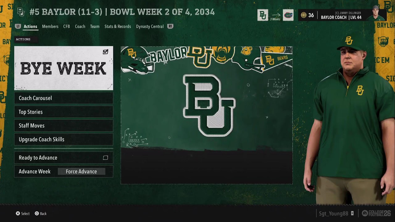 Baylor yr 10 / 11-1