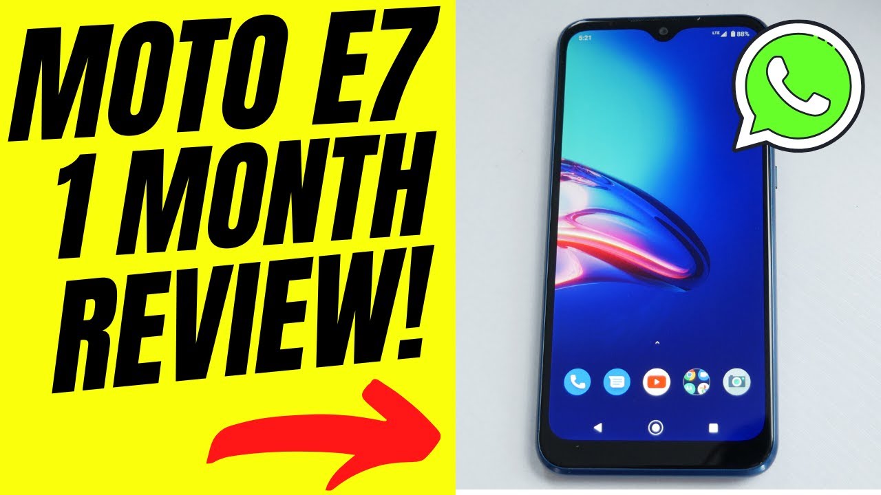 Motorola E7 1 Month Review (Pros And Cons) | Moto E Budget Android Phone