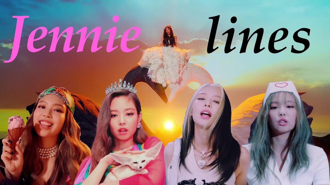 All BLACKPINK Songs but just Jennie's Lines