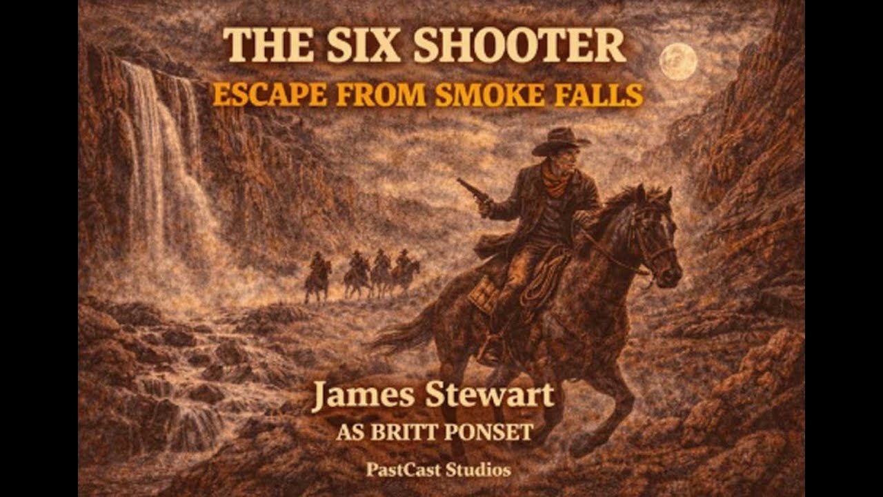 The Six Shooter &ndash; &ldquo;Escape from Smoke Falls&rdquo; | James Stewart as Britt Ponset | Classic Old Time Radio