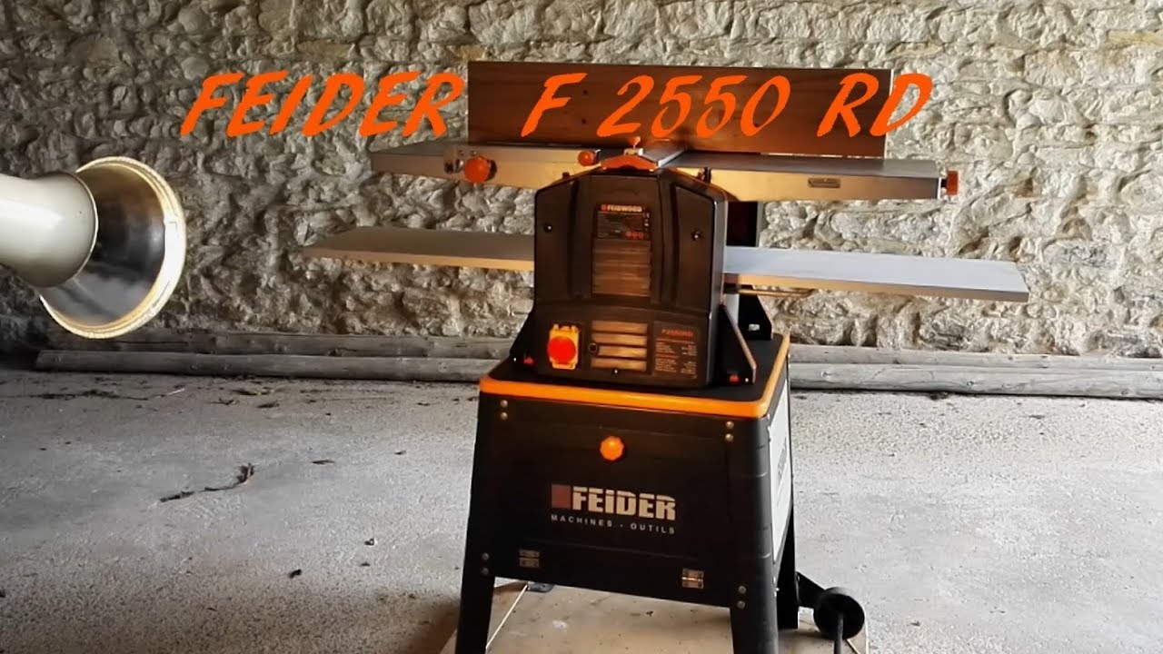FEIDER F2550RD Dégauchisseuse/Raboteuse  (Jointer/Planer)