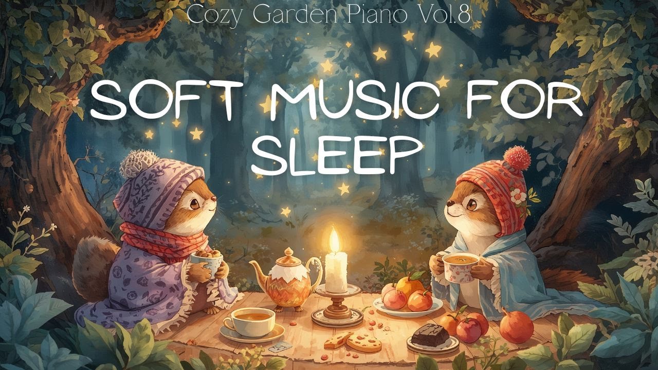 Peaceful Winter Night ✨ Soft Calm Music for Relaxation & Sleep