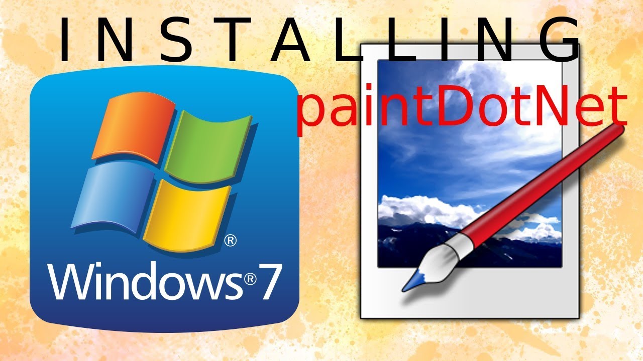 How to Install Paint dot net on Windows 7 byNP