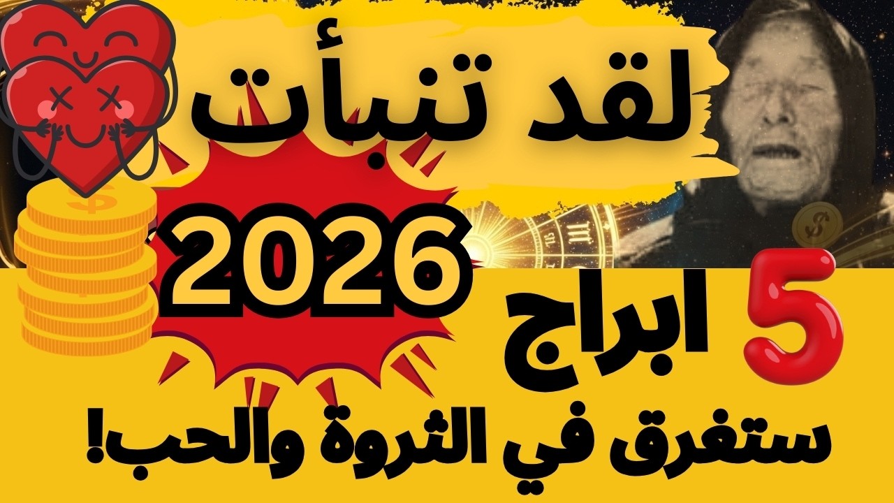 بابا فانغا كشفت السر: 5 أبراج ستغرق في السعادة عام 2026