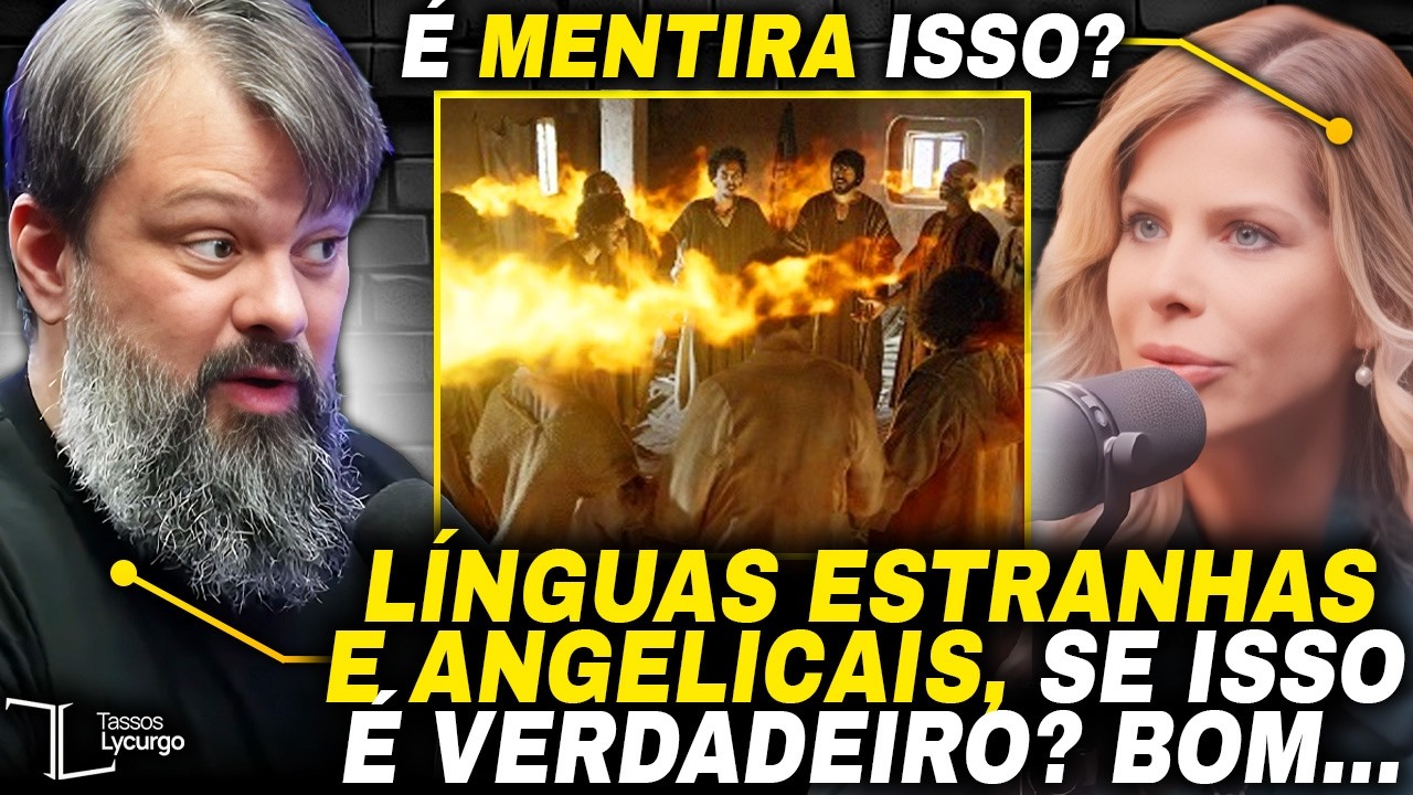 A VERDADE POR DE TRÁS das LÍNGUAS ESTRANHAS! + Forte PodCast com Karina Bacchi e Tassos Lycurgo