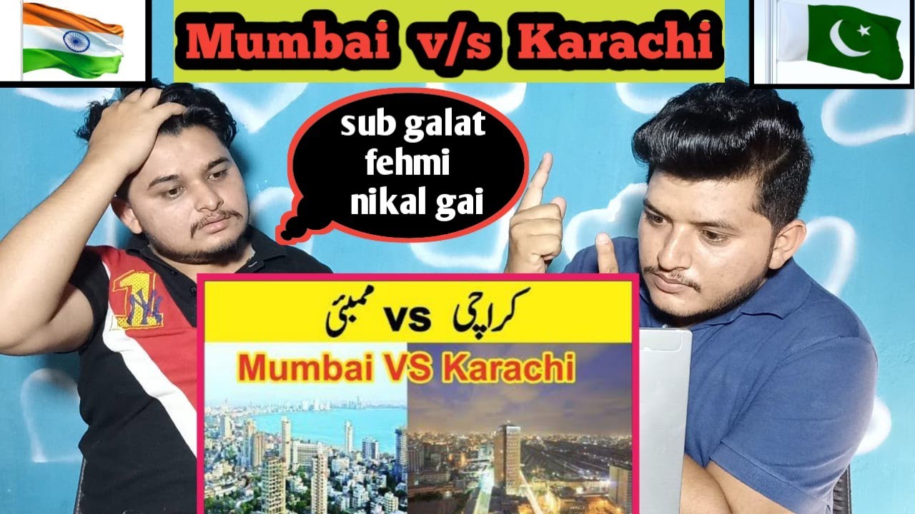 Pakistan reaction on Mumbai Vs Karachi full city comparison कराची बनाम मुंबई की तुलना