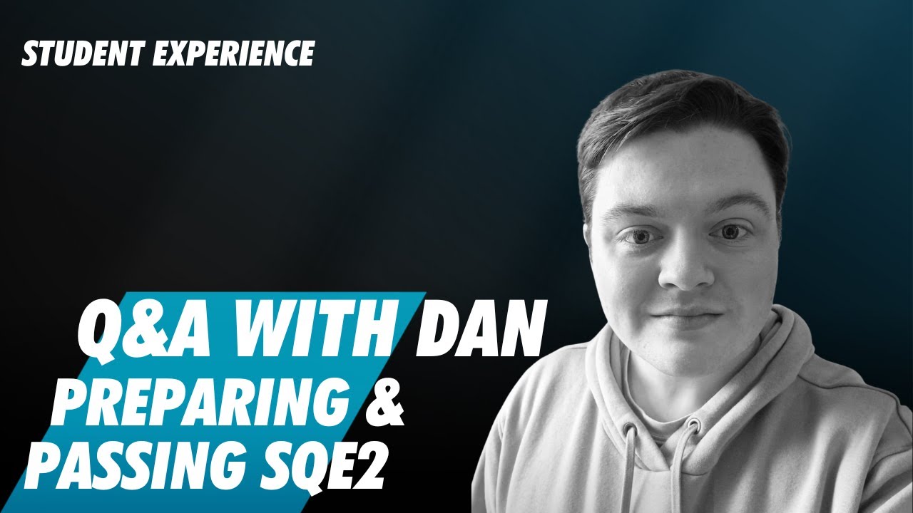 Q&A with SQE2 Student, Dan Abel