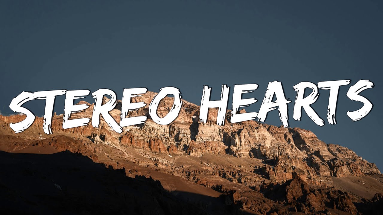 Stereo Hearts - Gym Class Heroes (Lyrics) ft. Adam Levine, One Direction, Ruth B.,...