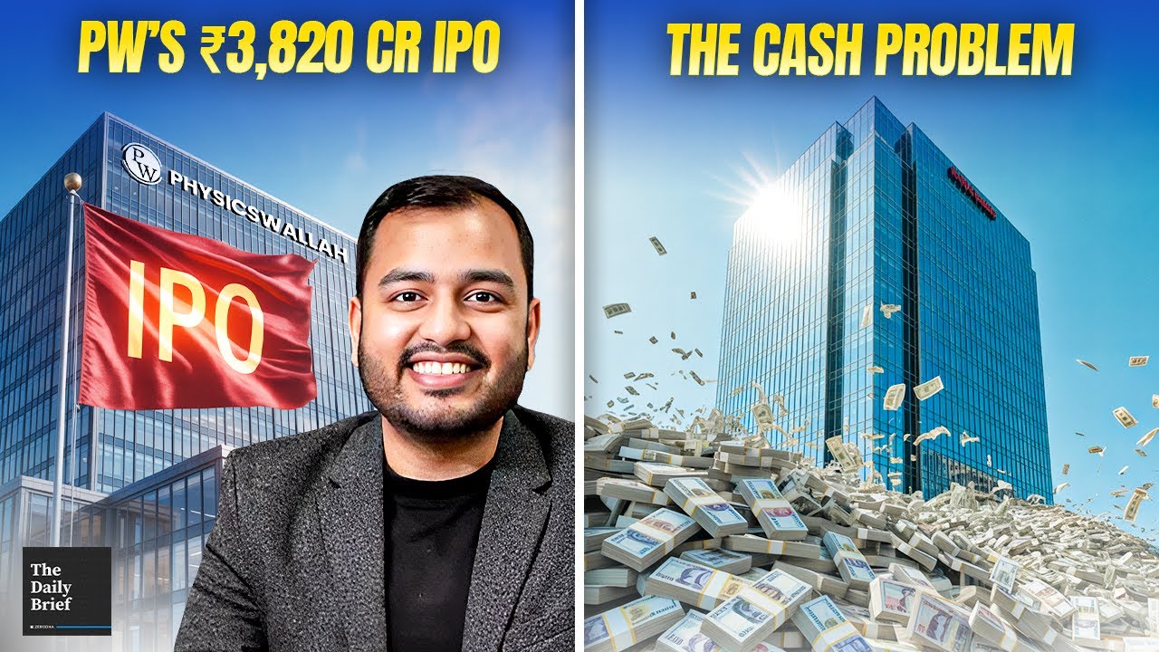 Inside PhysicsWallah’s ₹3,800 Cr IPO Dream | The Daily Brief #306