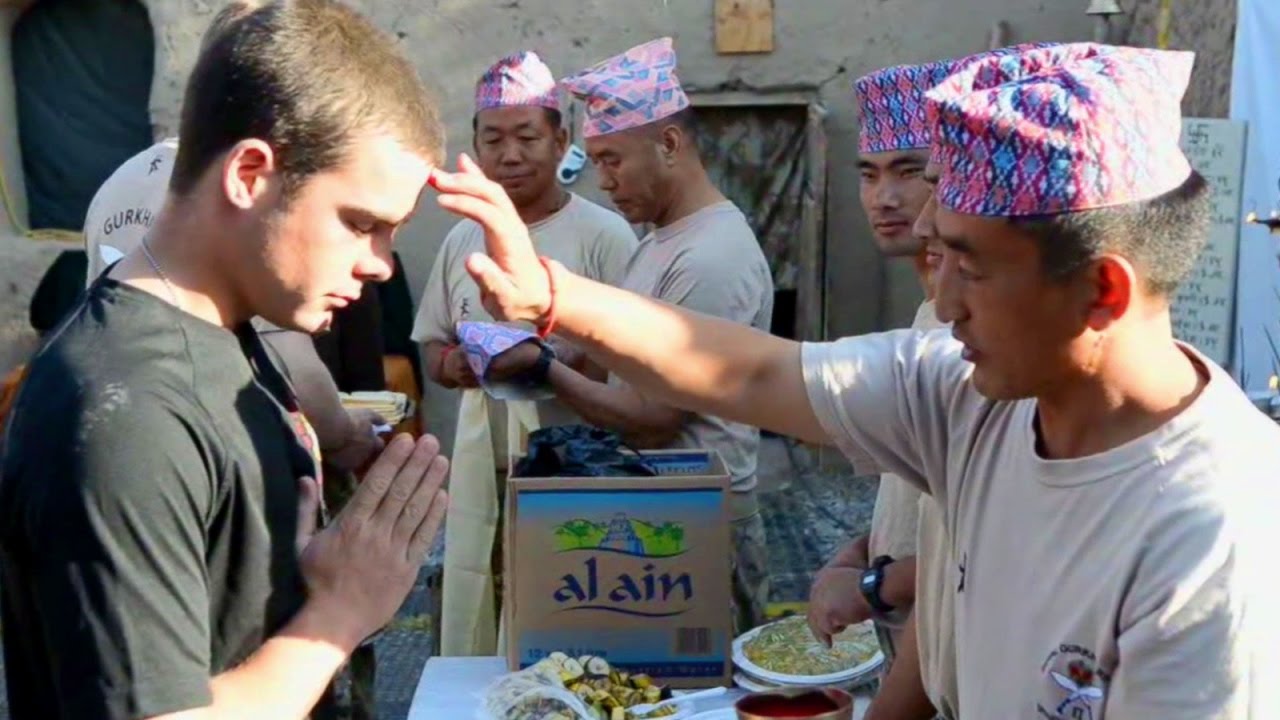 Royal Gurkha Rifles Prepare Feast During Dashain