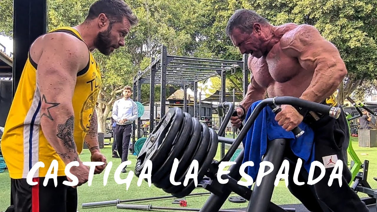 QUIERES QUE TE CREZCA LA ESPALDA ?DALE CAÑA A ESTE ENTRENO