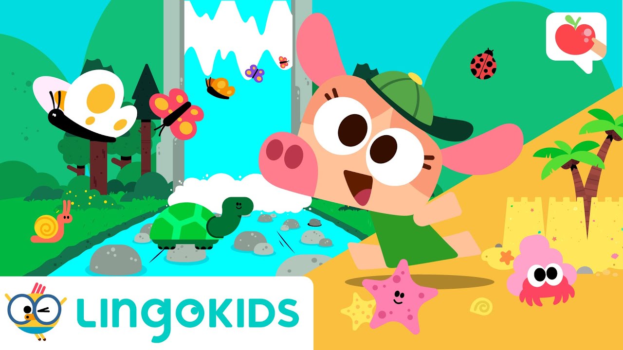 TAKING CARE OF OUR PLANET🌎 💗 VOCABULARY, SONGS and GAMES | Lingokids