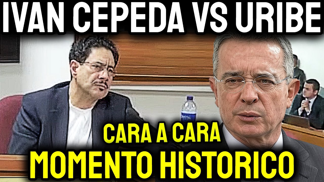 ¡IVÁN CEPEDA vs ALVARO URIBE! Interrogatorio durante el JUICIO