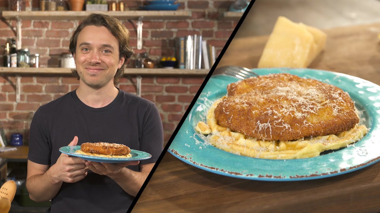 Chicken & Waffles Italian Style | Frankie Celenza