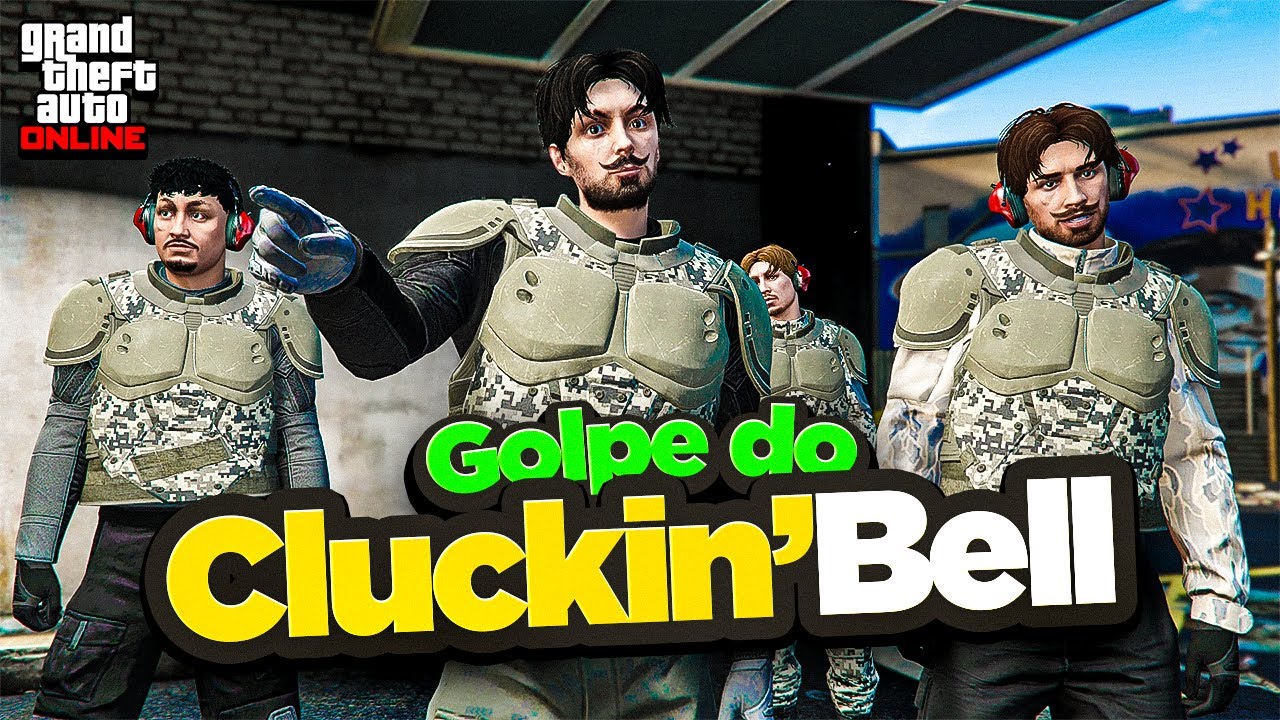 O GOLPE DO CLUCKIN'BELL COM O VICENT no GTA 5 Online!