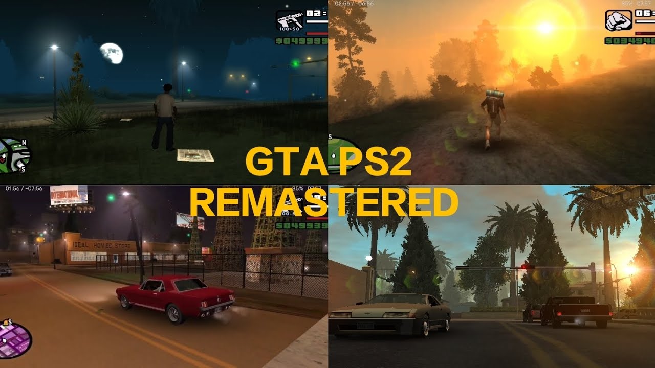 REVIEW GTA SA PS2 REMASTERED HIGH VERSION Sebelum rilis‼️‼️